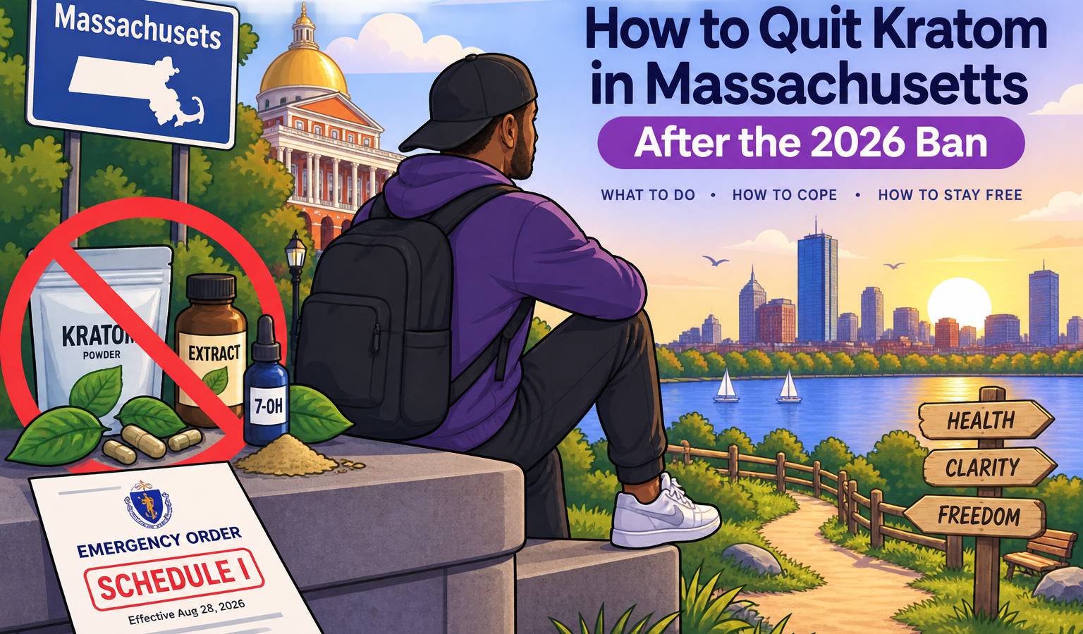 How to Quit Kratom in Massachusetts After the 2026 Ban