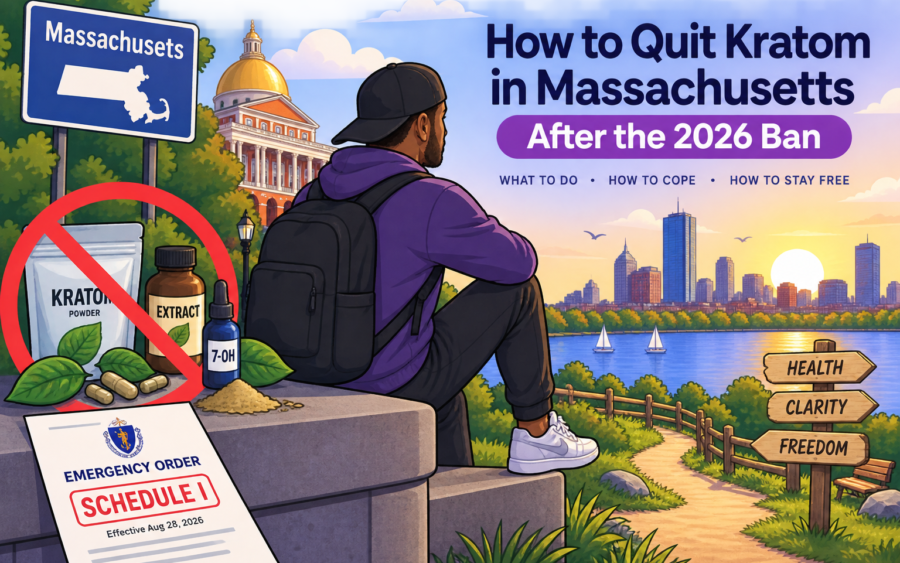 How to Quit Kratom in Massachusetts After the 2026 Ban